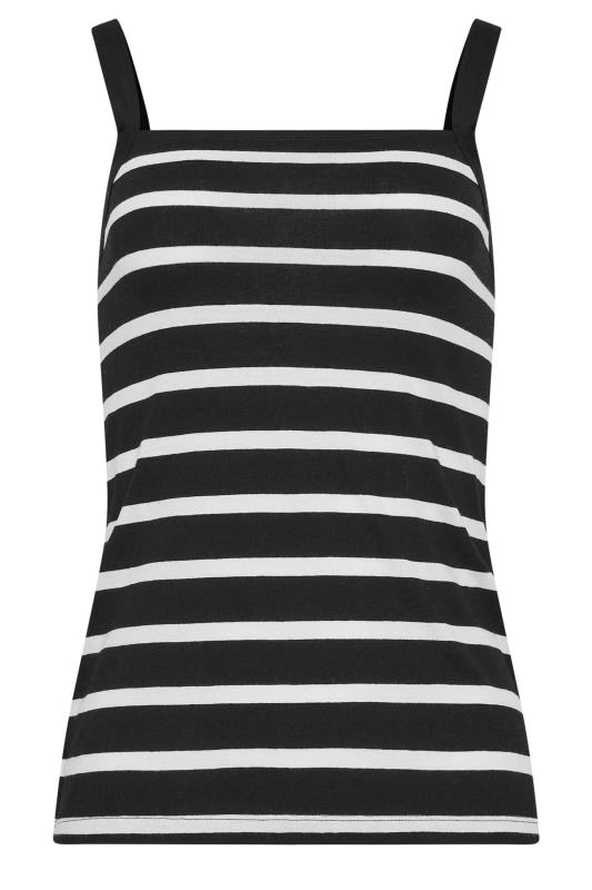 LTS Tall Women's 2 PACK Black & White Striped Cami Tops | Long Tall Sally  8