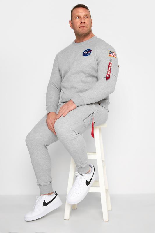 ALPHA INDUSTRIES Grey NASA Space Shuttle Sweatshirt_C.jpg