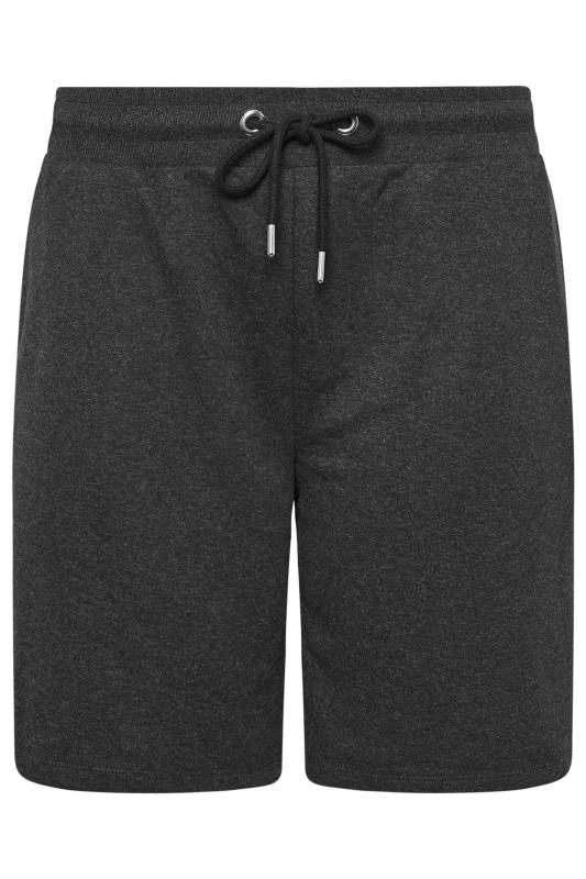 YOURS Plus Size Charcoal Grey Elasticated Jogger Shorts | Yours Clothing 5
