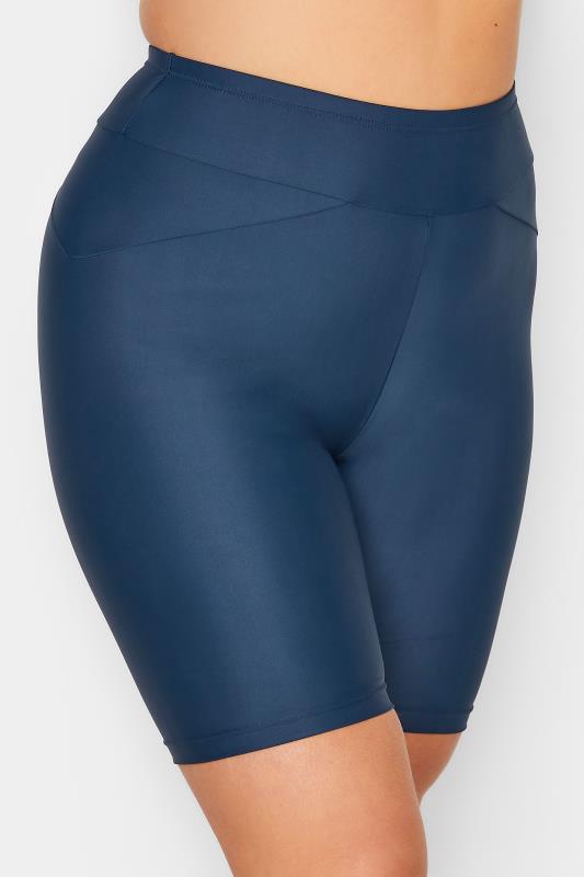 YOURS Plus Size Navy Blue Swim Shorts | Yours Clothing 1