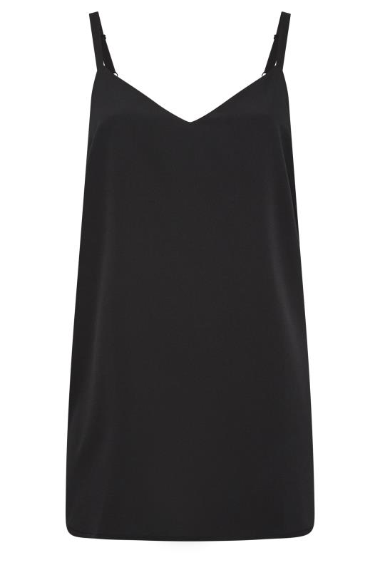 YOURS Curve Plus Size Black Cami Vest Top | Yours Clothing  5