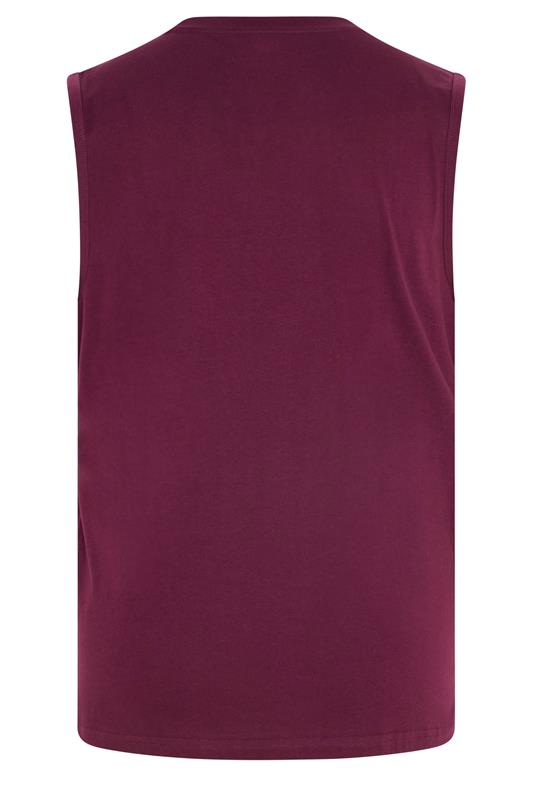 BadRhino Big & Tall Black/Navy/Blue/Burgundy/Khaki 5 Pack Extra Long Muscle Vests | BadRhino 2