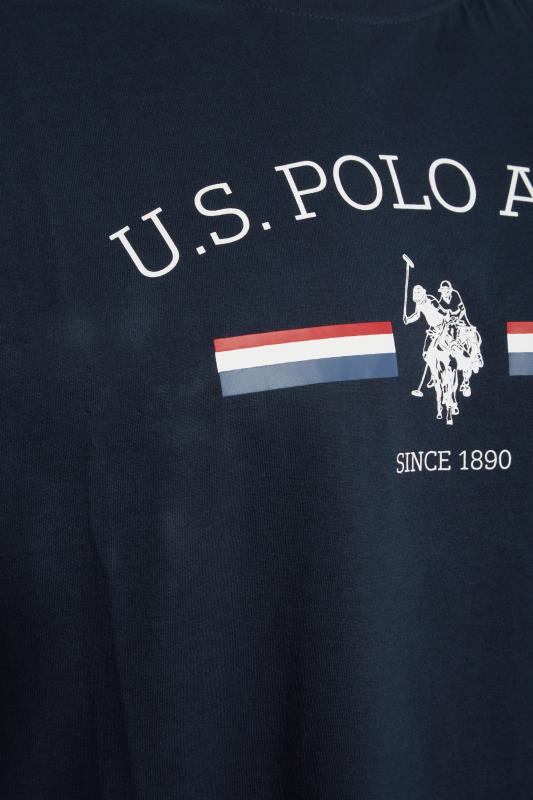 U.S. POLO ASSN. Big & Tall Navy Blue Rider T-Shirt 2