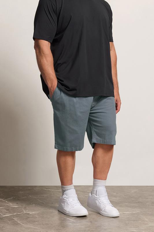  D555 Big & Tall Short stretch gris