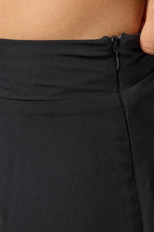 PixieGirl Petite Women's Black Chiffon Palazzo Trousers | PixieGirl 5