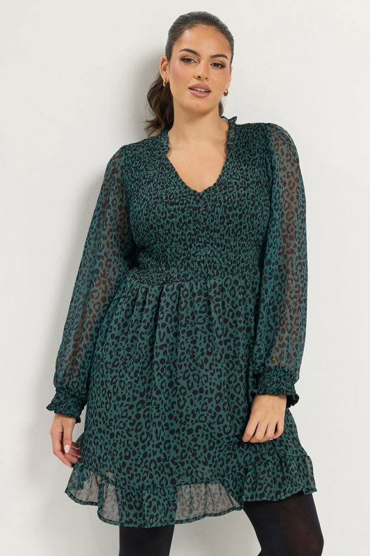 Plus Size Green Dresses
