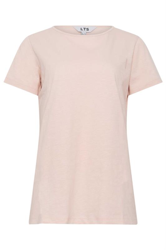 LTS Tall Womens Blush Pink Cotton T-Shirt | Long Tall Sally 5