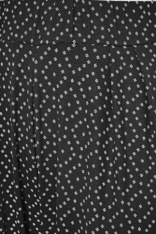 LTS Black Printed Harem Trouser_S.jpg