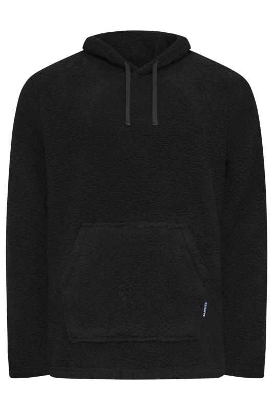 BadRhino Big & Tall Black Borg Lounge Hoodie | BadRhino 3