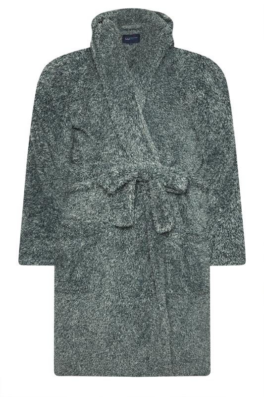 BadRhino Big & Tall Grey Hooded Dressing Gown | BadRhino  4