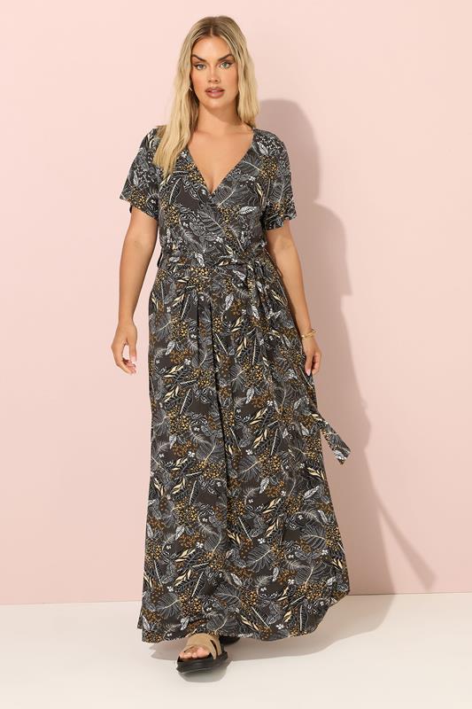 YOURS Plus Size Black Lace Maxi Dress Yours Clothing YOURS Plus Size Black Lace Maxi Dress Yours Clothing