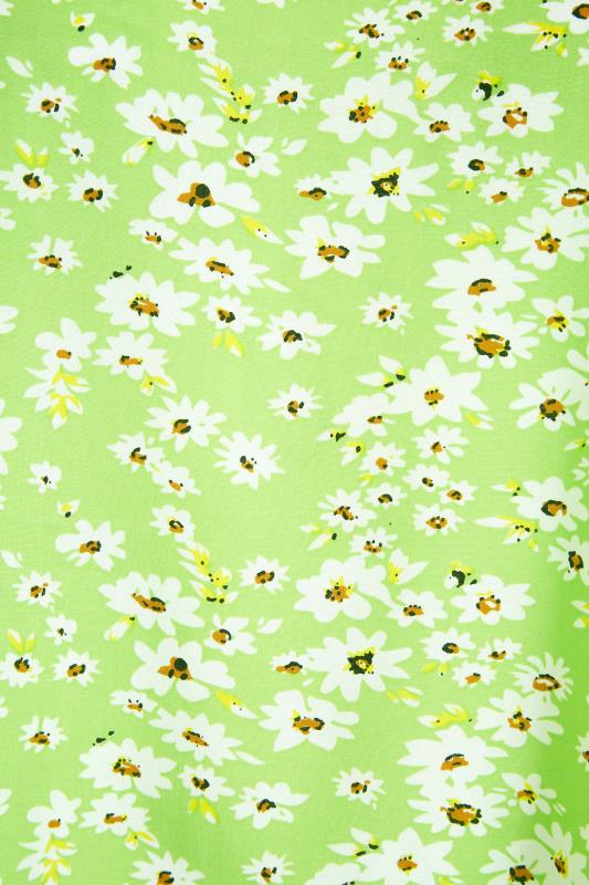 LIMITED COLLECTION Lime Green Daisy Swing Top_S.jpg