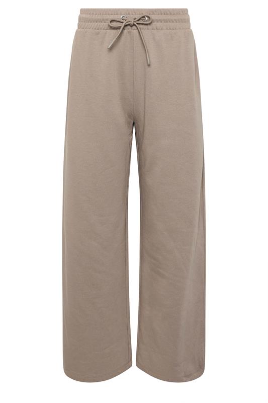 M&Co Petite Mocha Brown Wide Leg Joggers | M&Co 5