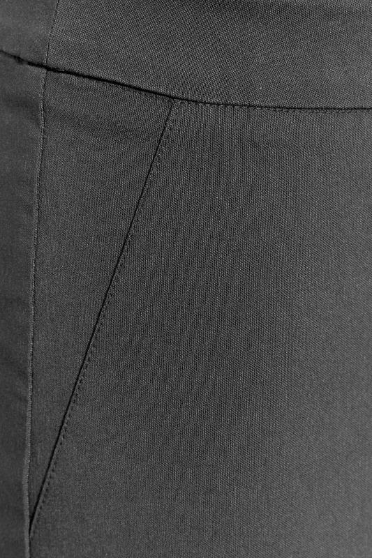 LTS Tall Grey Bi Stretch Bootcut Trousers 3