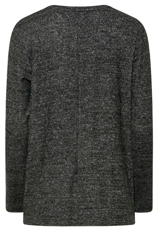 LTS Tall Women's Grey Star Embellished Sweatshirt | Long Tall Sally 7