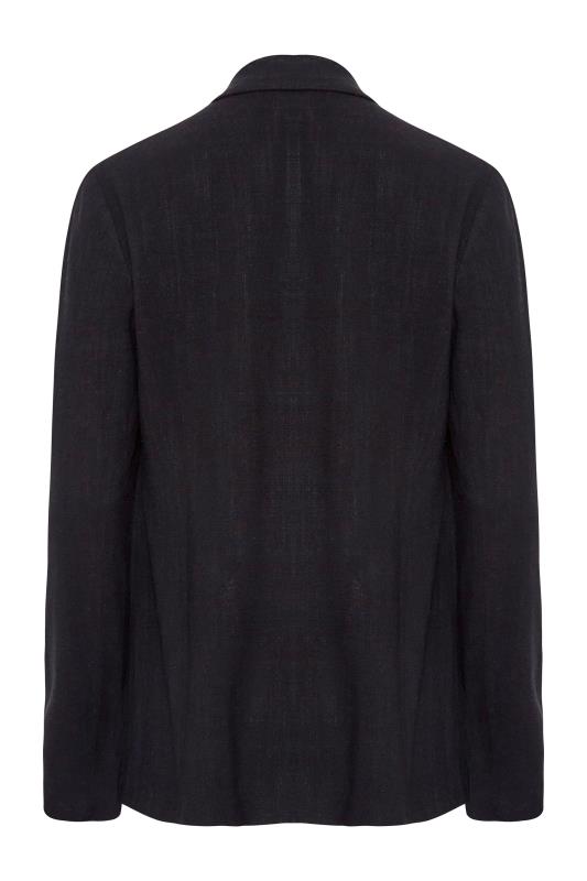 LTS Tall Women's Black Linen Blend Blazer | Long Tall Sally  8