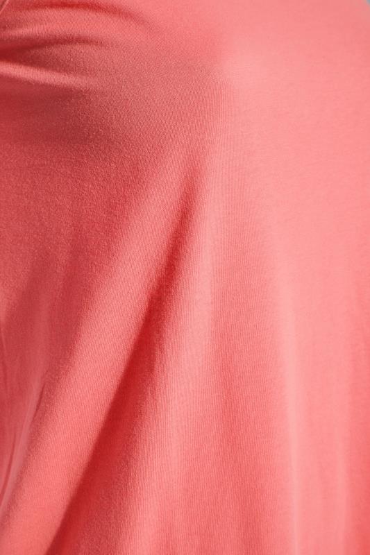 Curve Bright Coral Pink Basic Vest Top_S.jpg