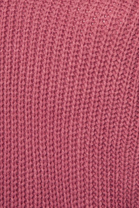 Pink Varsity Stripe Knitted Jumper_S.jpg