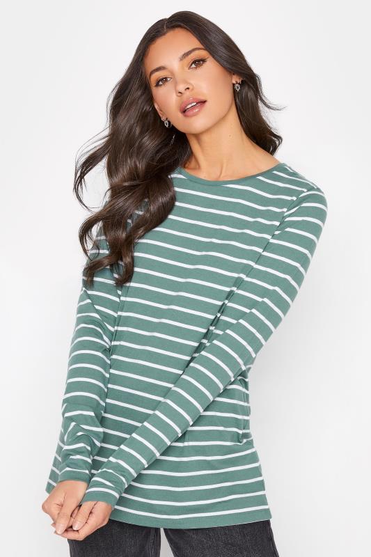 LTS Tall Sage Green Stripe T-Shirt_A.jpg