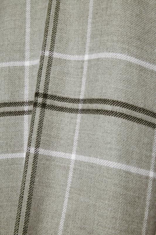Grey Check Knitted Wrap Shawl_S.jpg