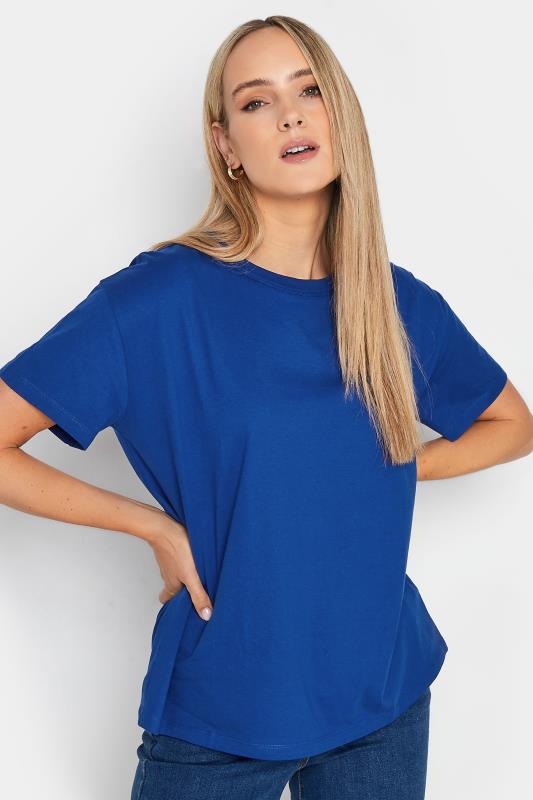 LTS Tall Cobalt Blue Short Sleeve T-Shirt | Long Tall Sally  2