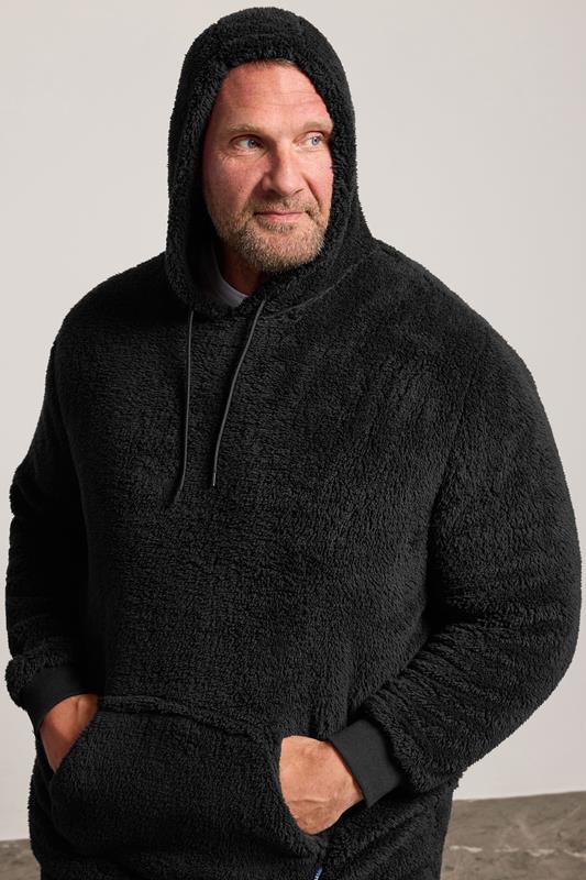 BadRhino Big & Tall Black Fleece Lounge Set | BadRhino 4