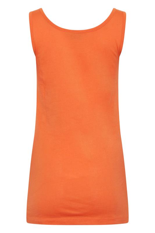LTS Tall Women's Orange Vest Top | Long Tall Sally 7