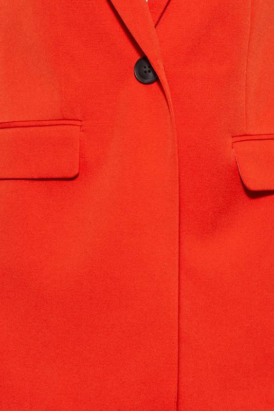 LTS Tall Women's Red Long Sleeve Scuba Crepe Blazer | Long Tall Sally 5