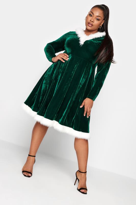 velvet christmas dress