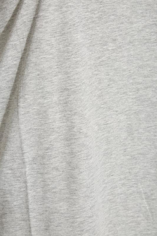 Curve Grey Short Sleeve Basic T-Shirt_S.jpg