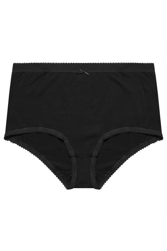 YOURSET 5 PACK Plus Size Pink Inky Floral Full Briefs | Yours Clothing 8