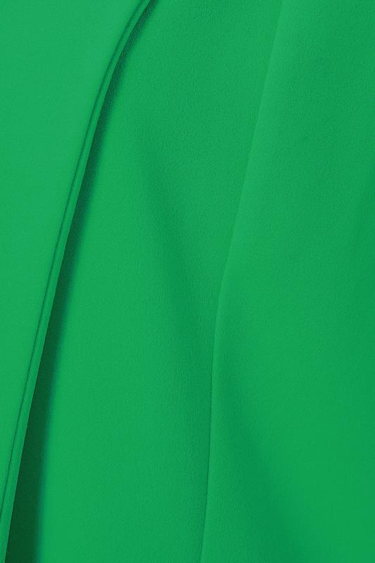 LIMITED COLLECTION Curve Apple Green Scuba Blazer 5