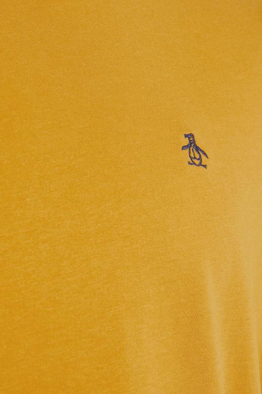 PENGUIN MUNSINGWEAR Big & Tall Yellow Logo T-Shirt | BadRhino 2