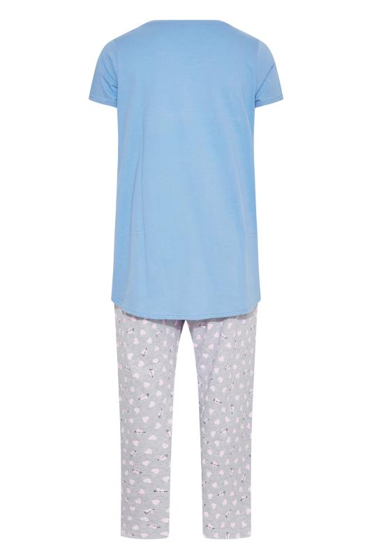 DISNEY Curve Blue Eeyore Sweet Dreams Pyjama Set 6