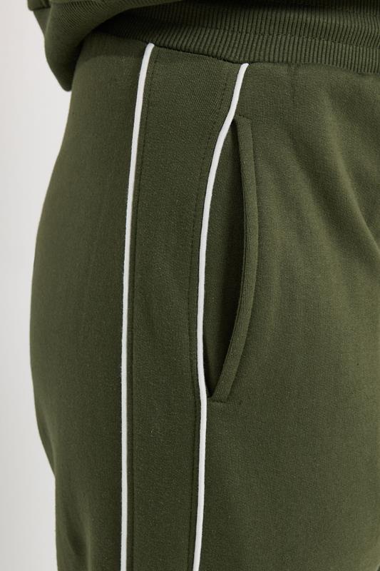 LTS Tall Women's Khaki Green Pipe Wide Leg Trousers | Long Tall Sally 5
