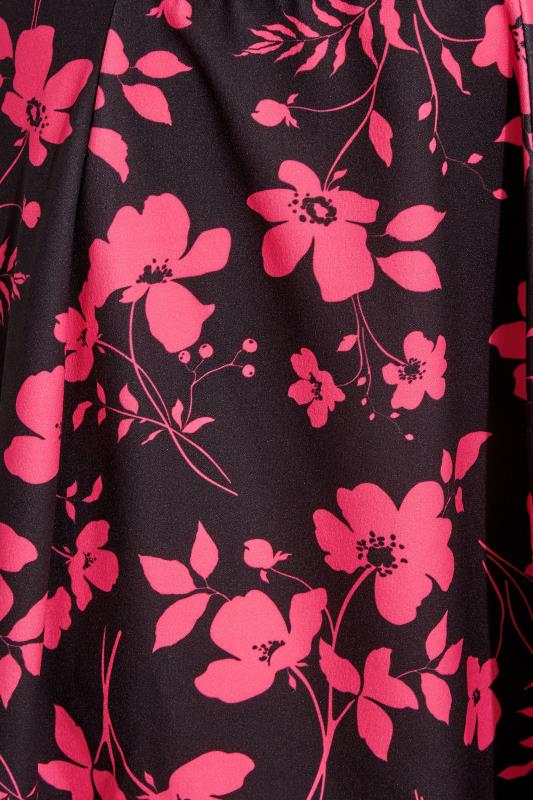 LIMITED COLLECTION Curve Pink Floral Print Skirt_Z.jpg