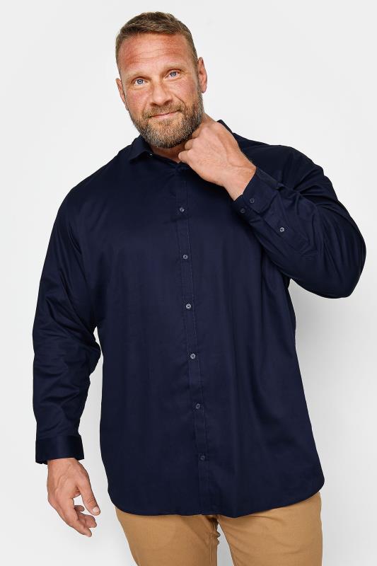 Men's  JACK & JONES Big & Tall Navy Blue Shirt