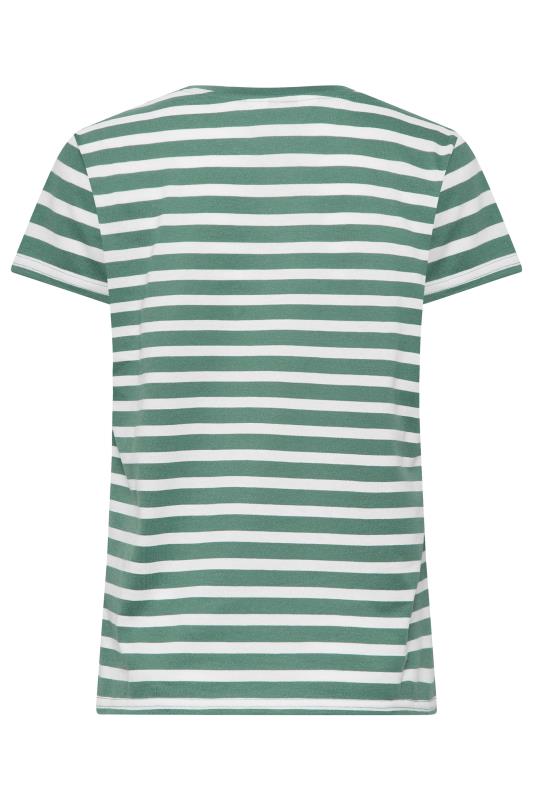 PixieGirl 2 PACK Green & White Stripe T-Shirts | PixieGirl 9