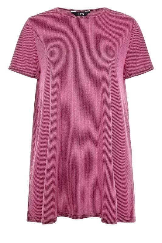 LTS Pink Two Tone Swing Lounge Top | Long Tall Sally  6