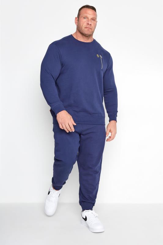 LUKE 1977 Navy Blue Sport Sweatshirt | BadRhino 2