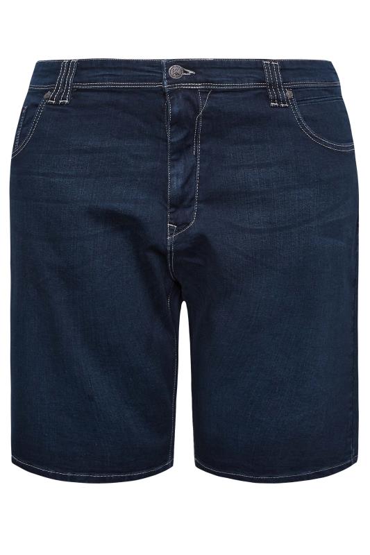 KAM Big & Tall Indigo Blue Denim Shorts | BadRhino  4