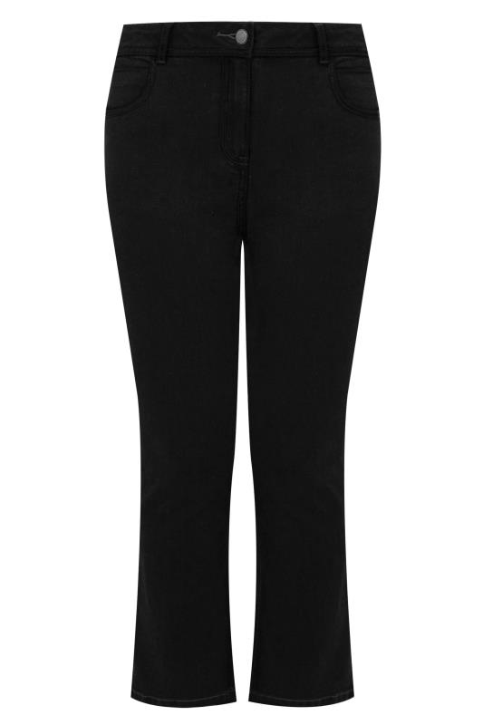 Curve Black Bootcut Fit ISLA Jeans 4