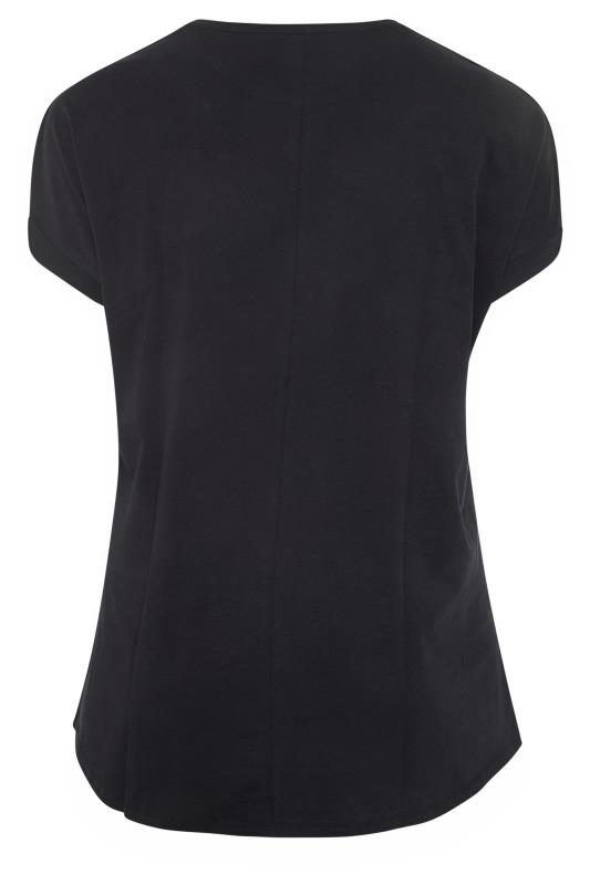 Black Broderie Anglaise Shoulder Tunic 6
