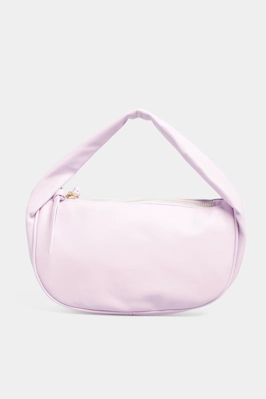 Plus Size Light Purple Slouch Handle Bag | Yours Clothing 3