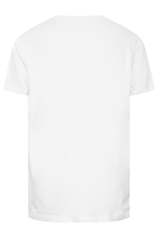 BadRhino Big & Tall White Heavyweight T-Shirt | BadRhino 6