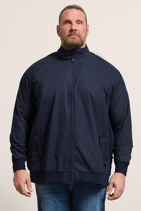 Jackets KAM - Veste Bleue Marine Harrington