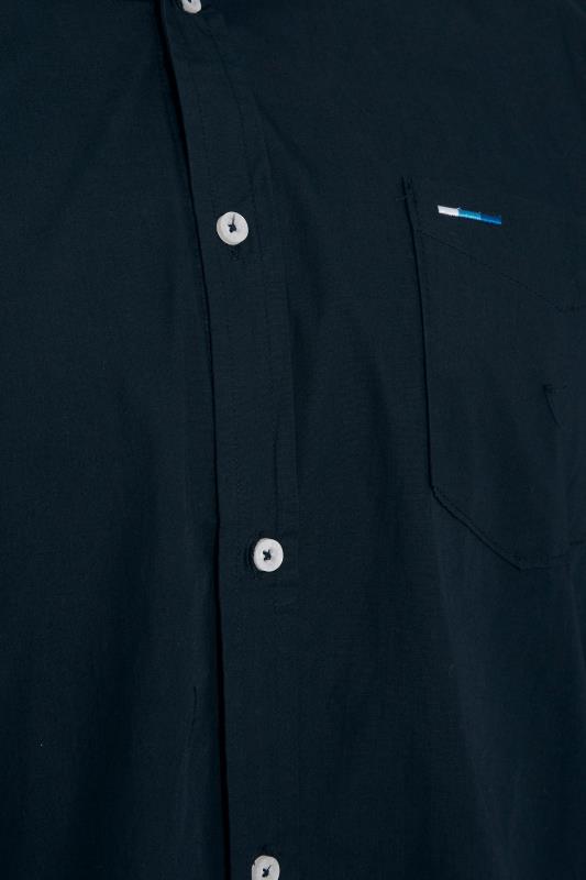 BadRhino Navy Cotton Poplin Long Sleeve Shirt_S.jpg