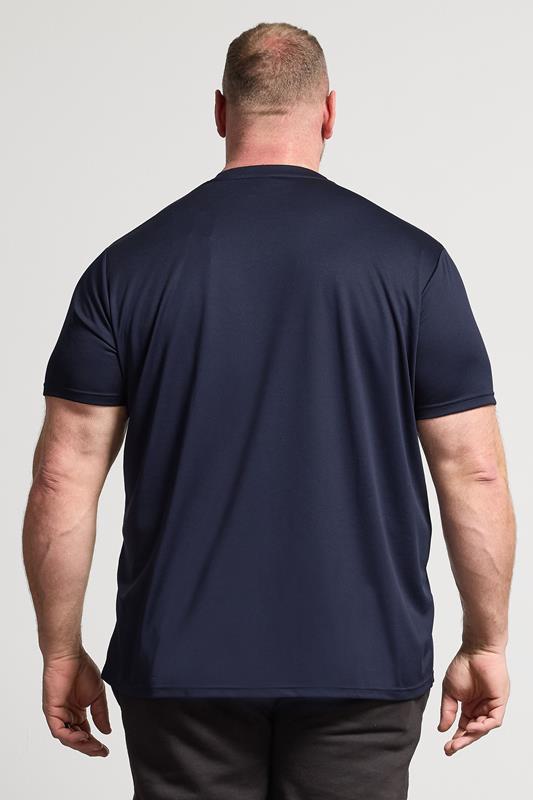 BadRhino Big & Tall Navy Blue Active T-Shirt | BadRhino 2