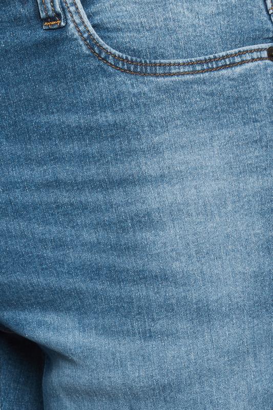 BadRhino Big & Tall Blue Washed Denim Stretch Jeans | BadRhino 6