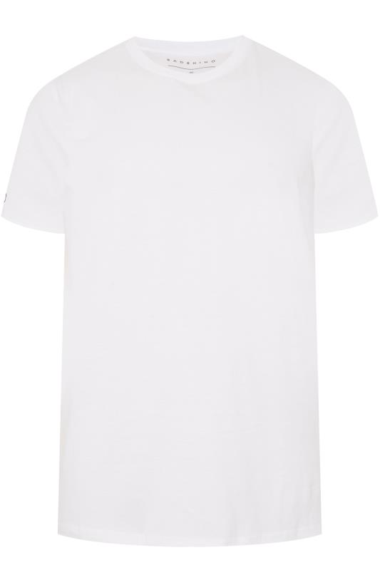 BadRhino White Embroidered Logo T-Shirt_A.jpg